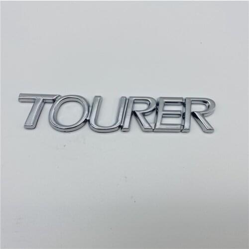 TOURER Rear Trunk Emblem Badge Logo Sign For Toyota Mark 2 Chaser Tourer V Jzx100