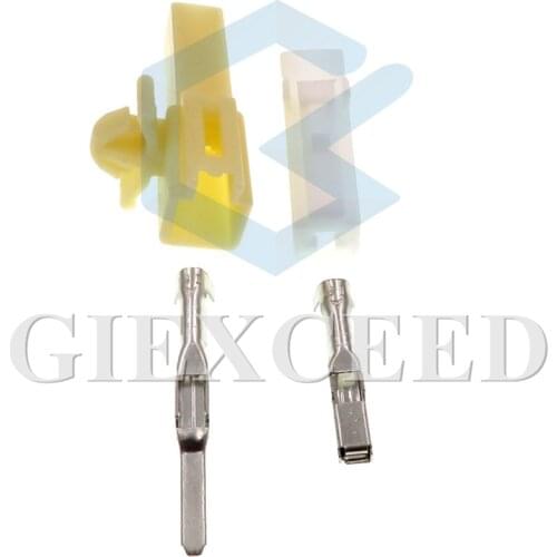 2 Sets 1 Pin 7282-1012 MG641199 MG651194 Automotive Connector Female Male Auto Cable Sockets