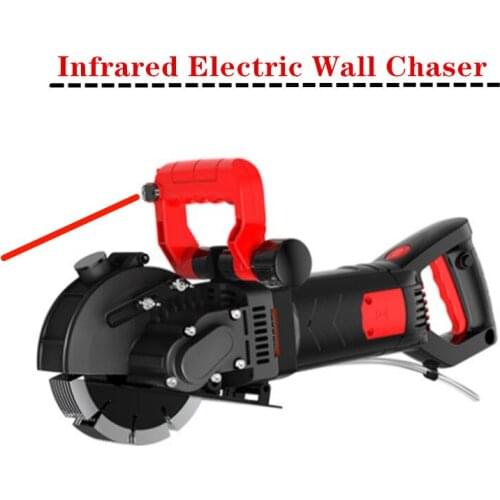 220V Electric Wall Chaser Groove Cutting Machine Wall slotting machine Steel Concrete cutting machine 5.5KW + 6.0KW