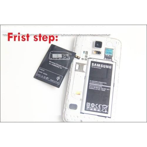 Android QI Wireless Charger Adapter Receiver Pad For Samsung Galaxy Note 2 3 4 S3 S4 S5