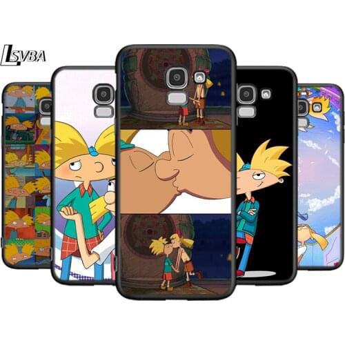 Cartoon Hey Arnold For Samsung Galaxy J8 J7 Duo J6 J5 Prime J4 Plus J3 J2 Core 2018 2017 2016 Phone Case Cover