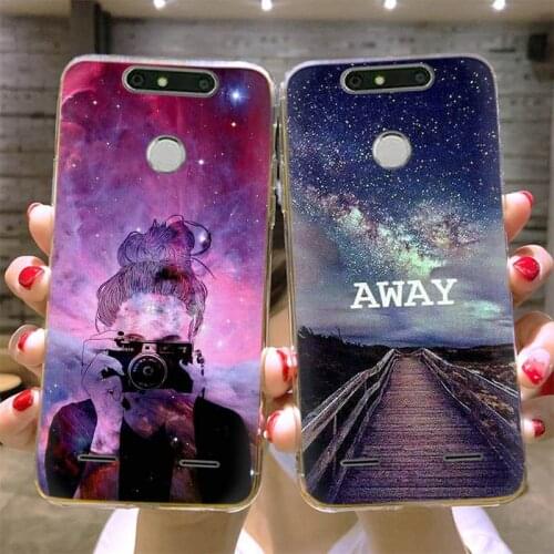 For Boy For Girls Phone Case For ZTE Blade V8 Mini Luxury Cover Anime Anti-dust Fashion Silicone
