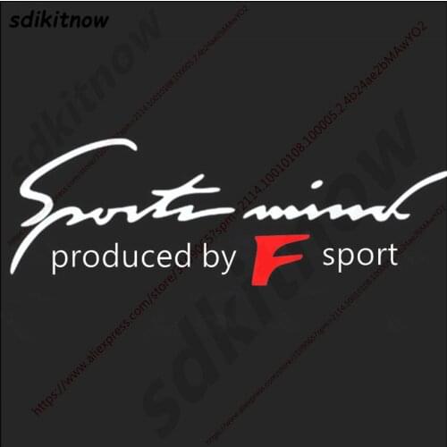 F Sport Fsport Front Rear Side Car Body Windows Sticker Decal Car-Styling Decoration For Lexus IS ISF GS RX RX350 ES IS2502