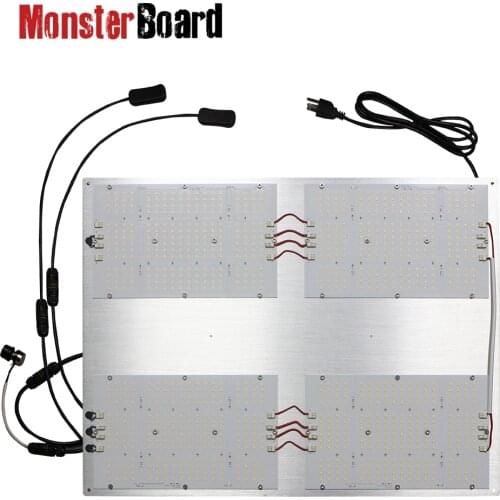 Hydroponic led grow light 4x4 tent v4 lm301h cree 660 uv ir switched monster board 480w