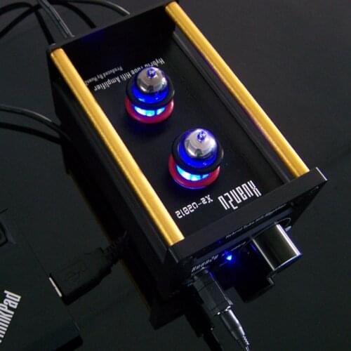 HIFI Tube Earphone Amplifier USB DAC Class A 2P2 VMOS FET tube Preamplifier Support OTG