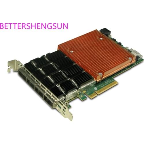 Virtex UltraScale+ XCVU9P xilinx fpga accelerator card QSFP 100G verification card