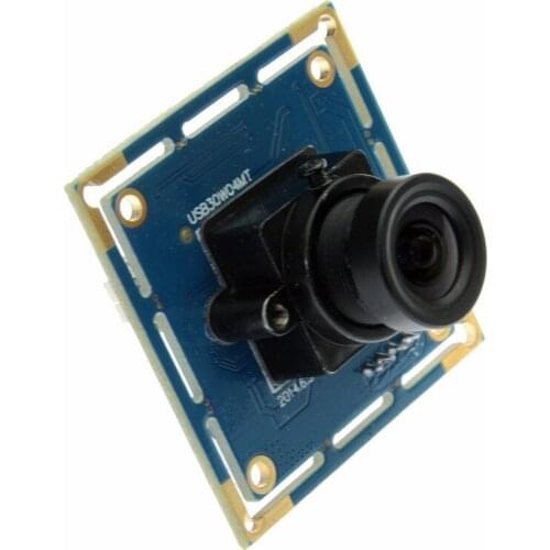 Linux 2.8mm lens MJPEG/YUV2 0.3MP VGA UVC small usb video camera with 38X38mm board