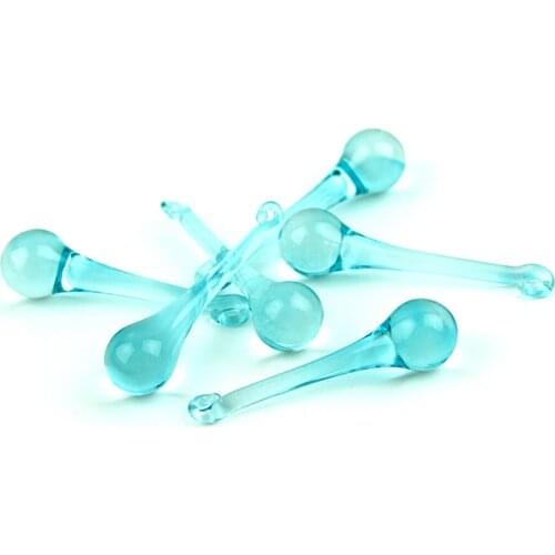 Lt.Aquamarie 16x60mm/20x80mm K9 Crystal Chandelier Prism Glass Crystal Pendent Drop For Home Decoration Accessories