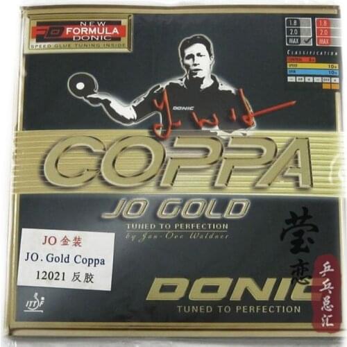 Original Donic JO.Gold Coppa 12021 table tennis rubber table tennis racket racquet sports
