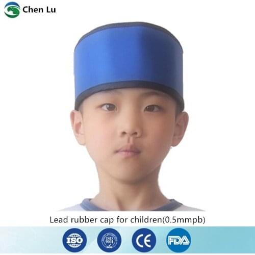 Genuine x-ray gamma ray radiation protective 0.5mmpb children lead cap radiological protection lead rubber cap for child
