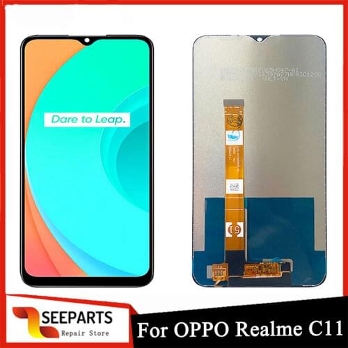 Original LCD For Oppo Realme C11 2021 RMX3231 Lcd Screen Display Touch Digitizer Assembly For Realme 11 LCD Diaplsy RMX2185 LCD