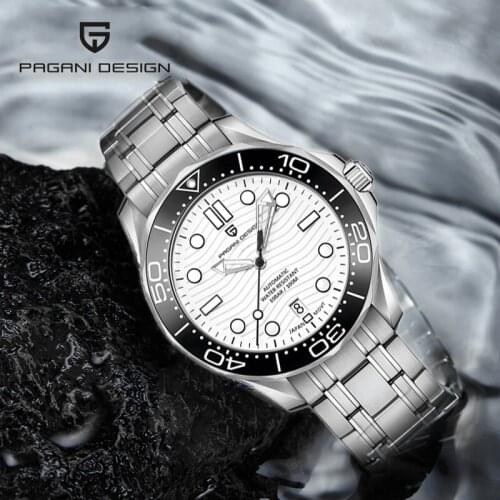 PAGANI DESIGN Men Watch pilot Waterproof Sport Watches Top Brand Luxury Man Waterproof Wristwatch Japan NH35 Clock Reloj Hombre
