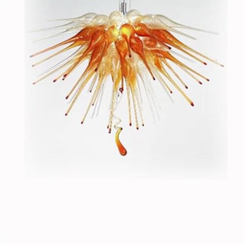 Blown Glass Pendant Lamps 100% Hand Blown Murano Glass Chandelier Lighting Modern Art Deco Customzied Glass Modern LED Light