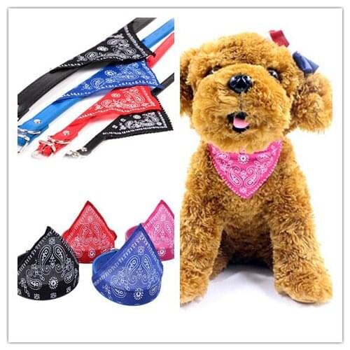 Hot Sale Adjustable Pet Dog Puppy Cat Neck Scarf Tie Bowtie Necktie Bandana Collar Neckerchief Dog Accessories Groomin collars