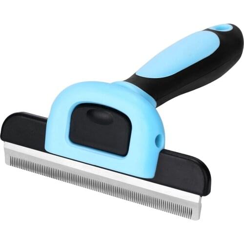 Pet Grooming Brush Effectively Reduces Shedding by Up to 95% Professional Deshedding Tool for Dogs and Cats