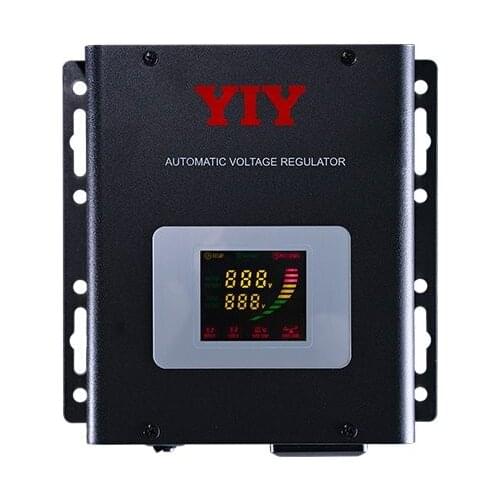TR-15KVA Relay Type Monophasic Voltage Regulator Stabilizer Wall Mounted Colorful Display Single Phase AC220V Home Using