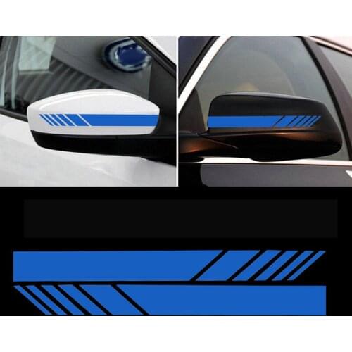 Funny Car Sticker 2 pc Reflective Rearview Mirrors Decoration for Suzuki SX4 SWIFT Alto Liane Grand Vitara Jimny SCross