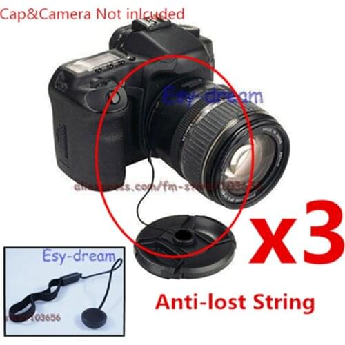 Anti-Losing Snap-on Capkeeper Lens Cap Keeper Holder Leash String Lanyard Rope Strap for DC DSLT DSLR SLR Film Cameras PA268