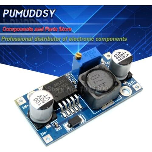 1PCS DC-DC Step Down Converter Module LM2596 DC 4.0~40 to 1.3-37V Adjustable Voltage Regulator Hot sale