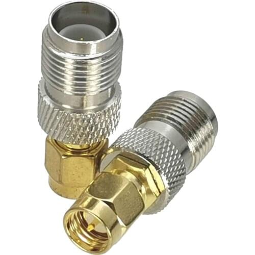 10pcs Adapter Converter SMA Male to RP*TNC Female RF COAXIAL Connector
