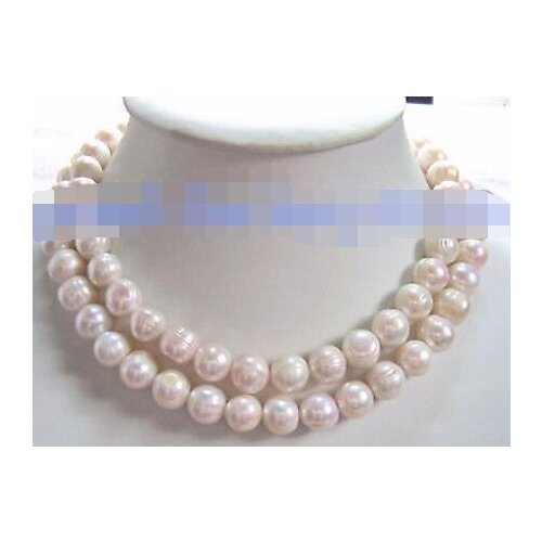 32" AAA 9-10 MM SOUTH SEA NATURAL White PEARL NECKLACE