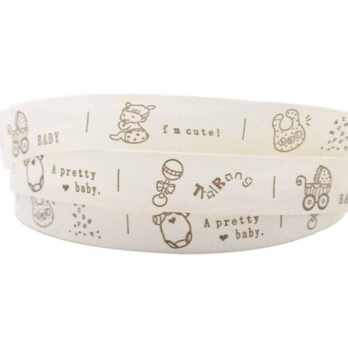 5/8" Baby ribbon material A Pretty Baby for craft diy baby show craft handmade diy ribbon for hair accessory material