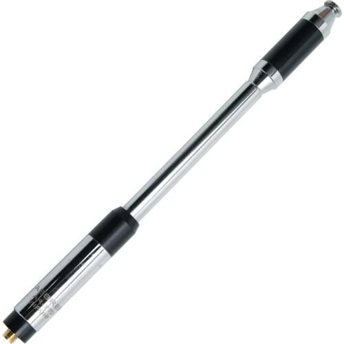 ABBREE AR-770 SMA-Female Telescopic Dual Band 144/430MHz Antenna for Baofeng UV-5R UV-82 BF-888S WOUXUN KG-UVD1P Walkie Talkie