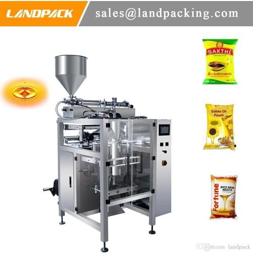 Peanut Oil Vertical Form Fill Seal Packing Machine Edible Oil Packing Machine Manufacturers