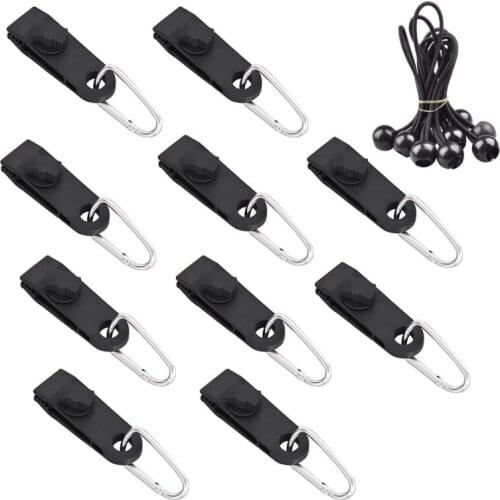 Tarp Clips Heavy Duty Lock Grip Tarp Clamps Awning Cord Clip Pool Outdoor Tent Fasteners Heavy Duty Clips Holder Gust Guard