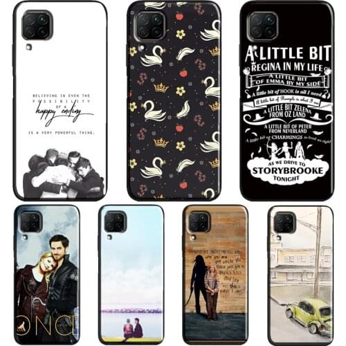 Captain Swan Once Upon A Time Case For Huawei P40 P30 P20 Mate 20 Lite P Smart Z 2019 2021 Nova 5T Honor 20 Pro 9X 8X