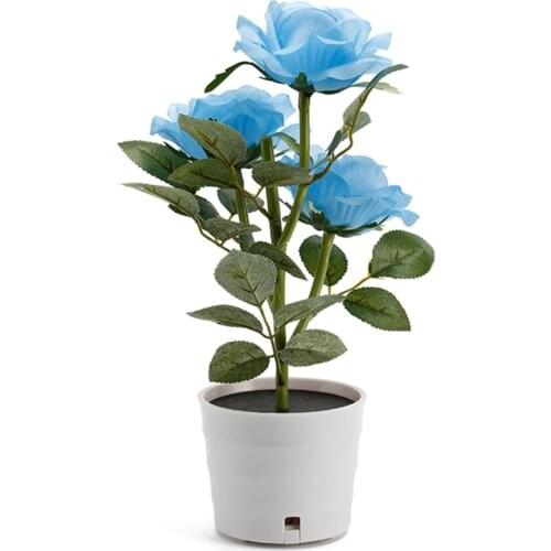 Flowers Potted Plants Table Lamp Weddings Birthdays Parties Gift Outdoor Decoration Home Garden Room Solar Light