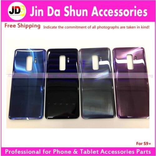 DHL For Samsung Galaxy S9 Plus S9+ G965 SM-G965F Back Housing Battery Door Cover Rear Phone Case+LOGO+Adhesive Gule+IMEI Code