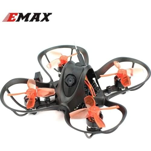 Emax Nanohawk 65mm 1S Freestyle Tiny Whoop Indoor FPV Racing Drone PNP w/F4 Flight Controller AIO 5A ESC TH0802 II 19000KV Motor