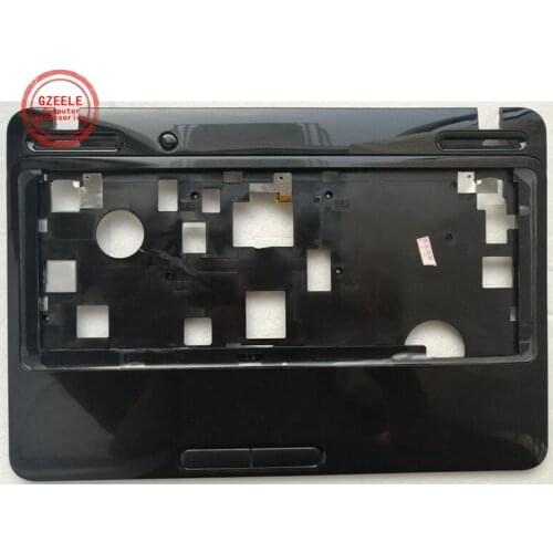 GZEELE New Topcase Upper Case for TOSHIBA L740 L745 With horn TOP COVER Palmrest COVER AP0U0000300 bezel