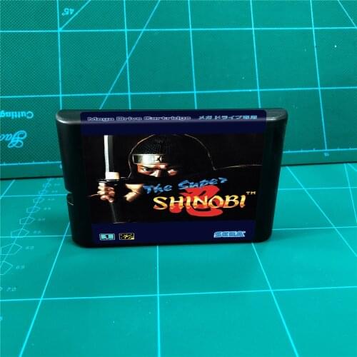 The Super Shinobi 1 - 16 bit MD Games Cartridge For MegaDrive Genesis console