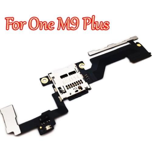 Power ON/OFF Button Volume Button Accessory Cable Ribbon+Micro TF Card Tray Slot Flex Cable For HTC ONE M9+,M9 Plus M9pt M9pw