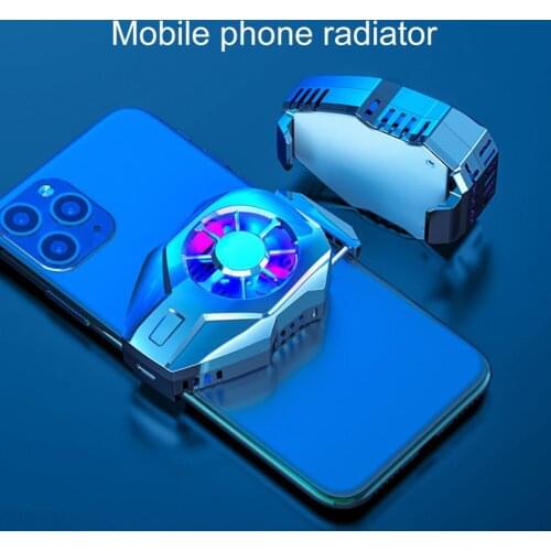 L-01 Phone Radiator Portable Fast Heat Dissipation Semi-comductor Gaming Phone Cooler for Video Playing
