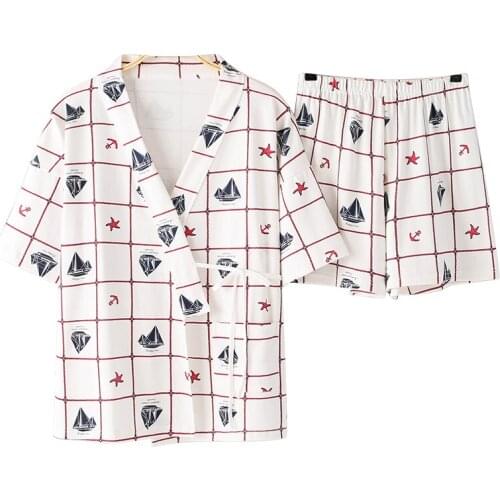 Summer 100%Cotton Pajamas For Women Homewear Clothing Short Sleeve Turn-down Collar Cardigan Big Size M-XXL Girls Sleepwear