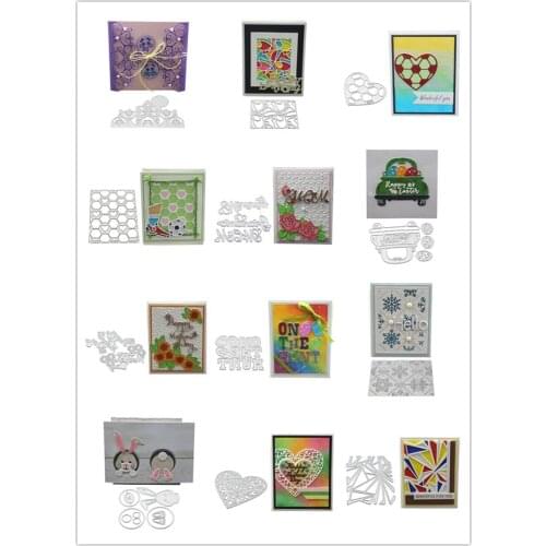 Snowflakes Metal Cutting Dies Stencil Scrapbooking DIY Album Stamp Paper Card Embossing Decor Drop Ship