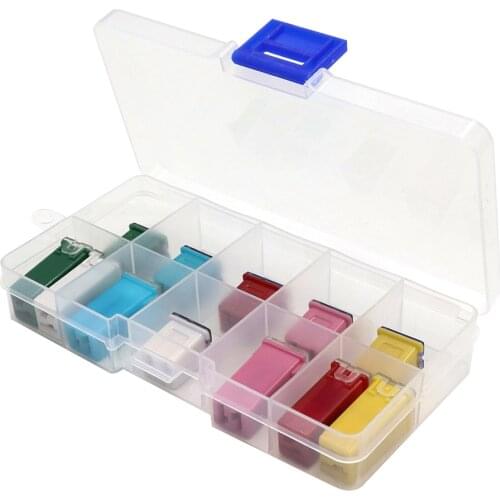 Mini Electrical Fuse Assortment Boxes 20A 25A 30A 40A 50A 60A Fit for Ford GM Nissan and for Toyota Trucks Cars and SUV