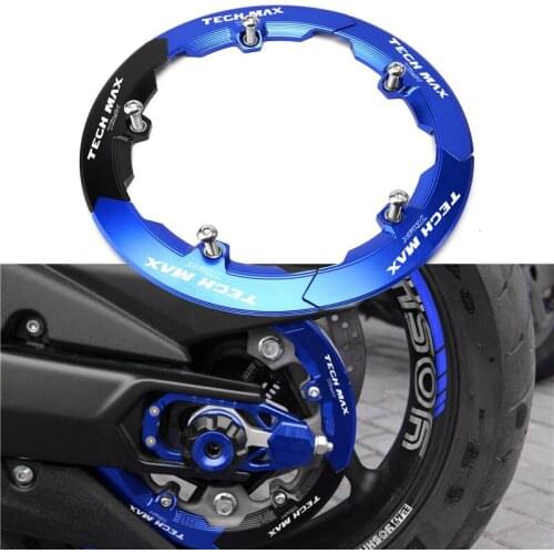 Applicable to Yamaha tmax560 tech Max 2020 refitting CNC rear gear cover and belt cover decoration motorcycle