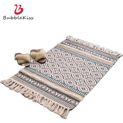 Bubble Kiss Home Decor Carpet For Living Room Tassel Design Carpet Three-Dimensional Velvet Cotton Carpet Nordic Style Carpet
