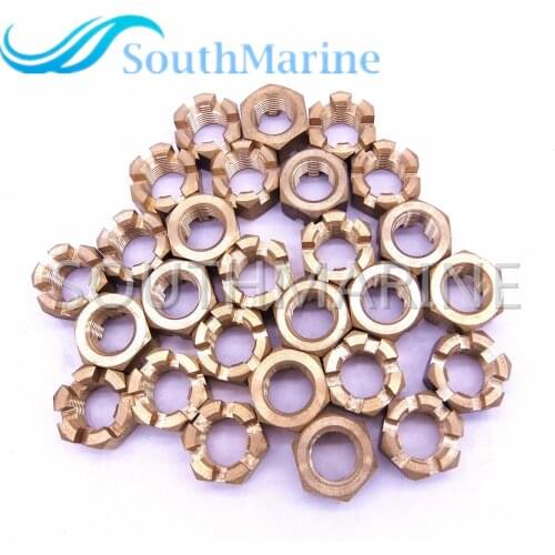 T40-04000021 Propeller Castle Nut for Parsun HDX F30 F40 F60 T30 T40 T36 T40J Boat Outboard Motor