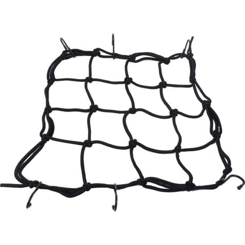 Universal Bungee Cargo Net Motorbike Helmet Mesh Storage Motorcycle Helmet Bungee Luggage Hold Down Storage Cargo Organiser Nets