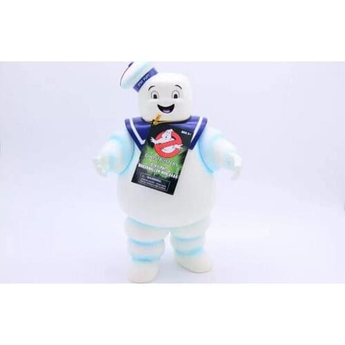 28cm Vintage Ghostbusters 3 Stay Puft Marshmallow Man Bank Sailor Ghost Busters Action Figure Toy Doll