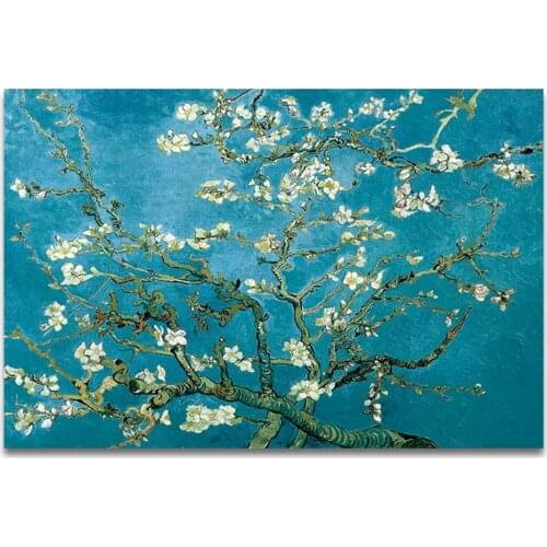 Famous Artist Van Gogh Starry Sky Iris Flower Sunrise Landscape DIY 11CT Cross Stitch Embroidery Kits Sale