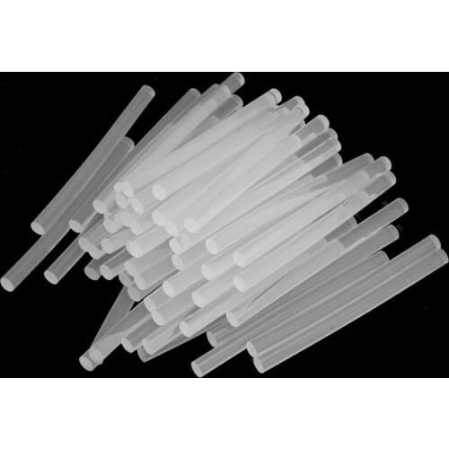 High Quality 50Pcs 100mm x 7mm Wholesale Hot Clear Melt Glue Adhesive Sticks For Glue Gun