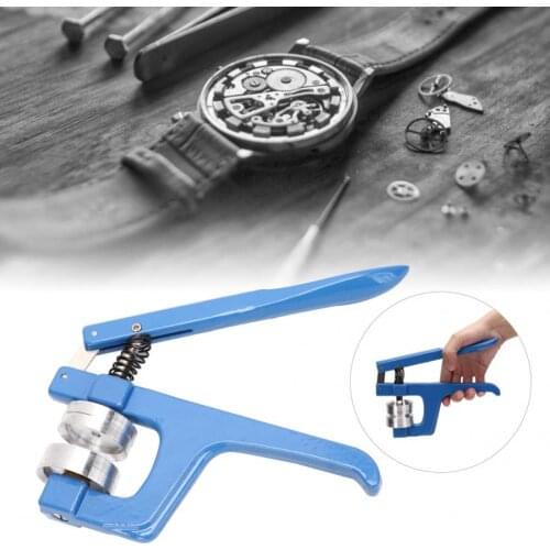 Watch Back Case Closer + Round Bezel Press Dies High quality compression spring for Watchmakers Watch Repair Tool l
