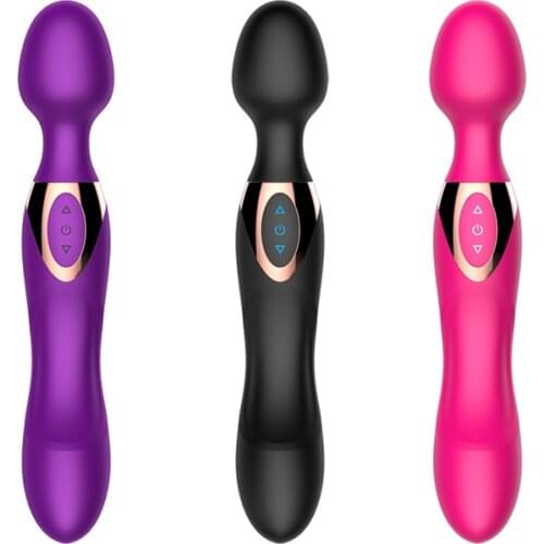10 Speeds Double Powerful Magic Wand Big Vibrators Body Massager Female Sex Product Clitoris Stimulate Sex Toys for Women