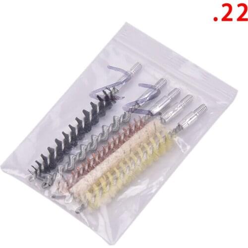 5pcs/set Professional gun Cleaning Kit Hand Gun Rod Brush cleaning tools 2 STYLES